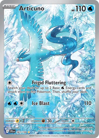 Articuno 161/190 from Journey Together