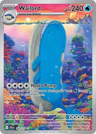 Wailord 162/190 from Journey Together