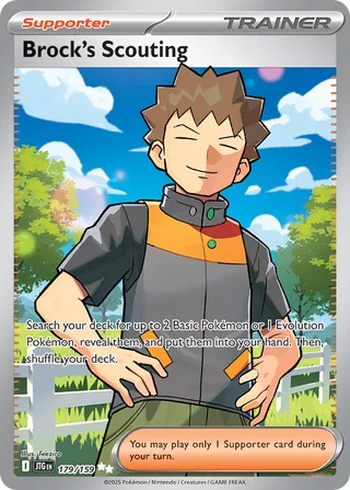 Brock's Scouting 179/190 from Journey Together