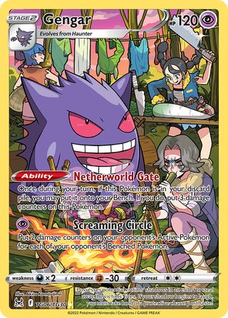 Gengar 6/30 from Lost Origin (Trainer Gallery)