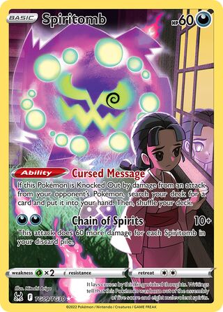Spiritomb 9/30 from Lost Origin (Trainer Gallery)