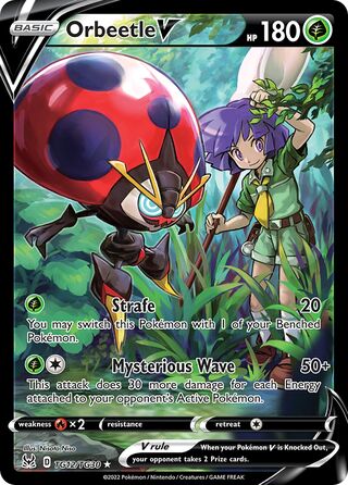 Orbeetle V 12/30 from Lost Origin (Trainer Gallery)