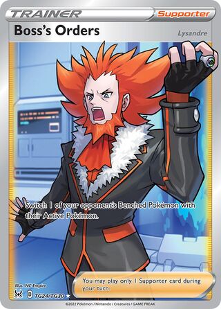 Boss's Orders 24/30 from Lost Origin (Trainer Gallery)