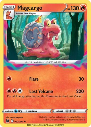 Magcargo 22/217 from Lost Origin