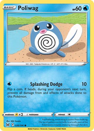 Poliwag 30/217 from Lost Origin
