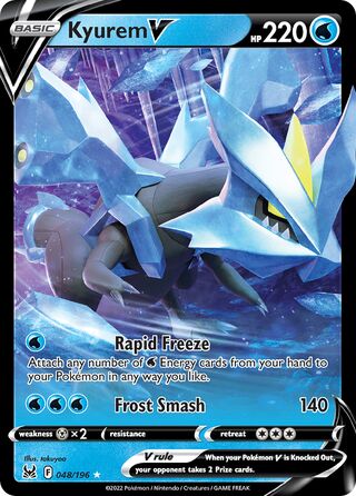 Kyurem V 48/217 from Lost Origin