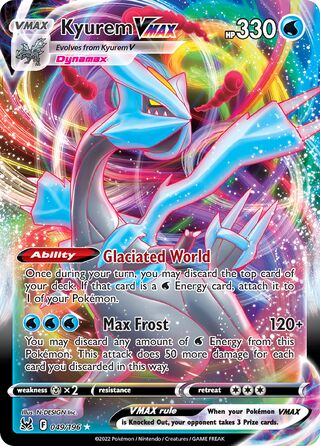 Kyurem VMAX 49/217 from Lost Origin