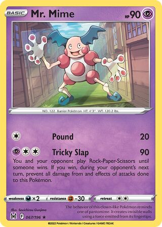 Mr. Mime 67/217 from Lost Origin