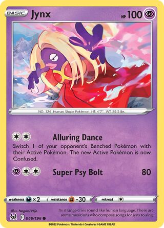 Jynx 68/217 from Lost Origin