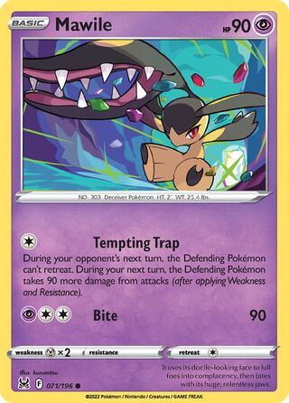 Mawile 71/217 from Lost Origin