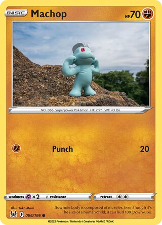 Machop 86/217 from Lost Origin