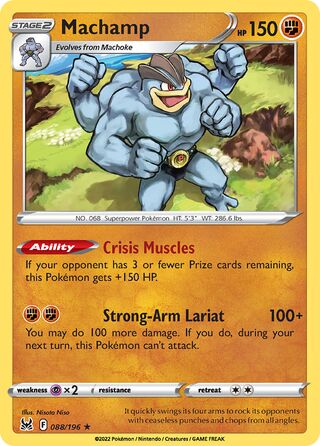 Machamp 88/217 from Lost Origin