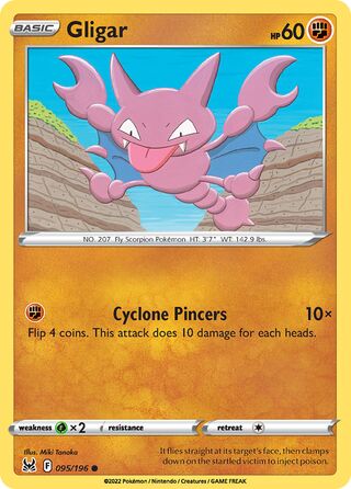 Gligar 95/217 from Lost Origin