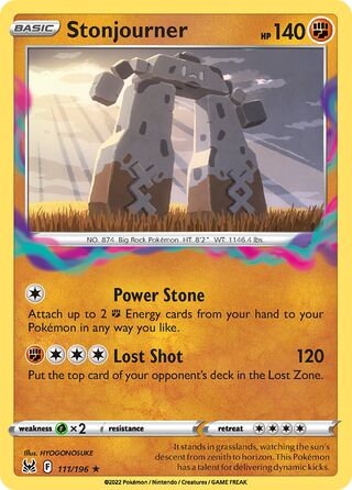 Stonjourner 111/217 from Lost Origin