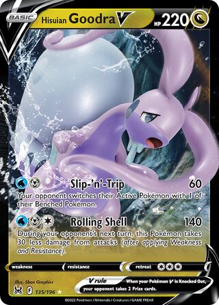 Hisuian Goodra V 135/217 from Lost Origin