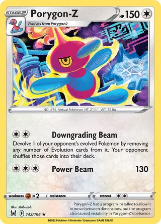 Porygon-Z 142/217 from Lost Origin
