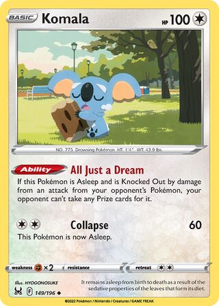 Komala 149/217 from Lost Origin