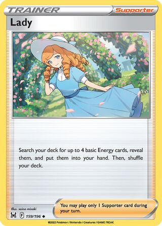 Lady 159/217 from Lost Origin