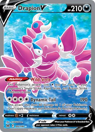 Drapion V 182/217 from Lost Origin