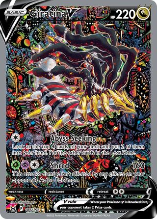 Giratina V 186/217 from Lost Origin