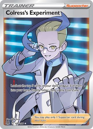 Colress's Experiment 190/217 from Lost Origin