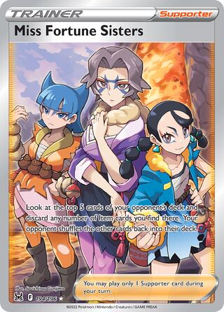 Miss Fortune Sisters 194/217 from Lost Origin
