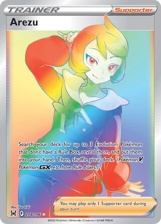 Arezu 204/217 from Lost Origin