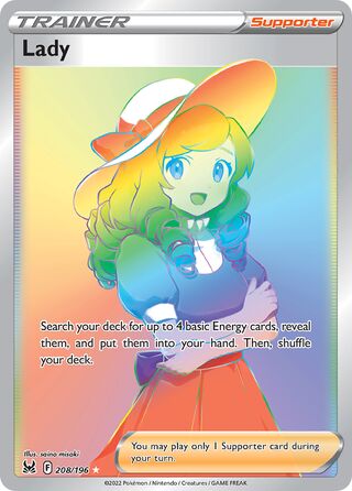 Lady 208/217 from Lost Origin