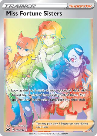 Miss Fortune Sisters 209/217 from Lost Origin