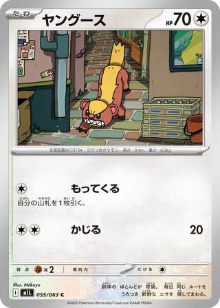 Yungoos 55/92 from Mega Brave