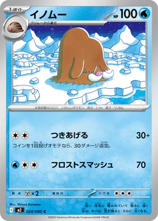 Piloswine 24/116 from Inferno X