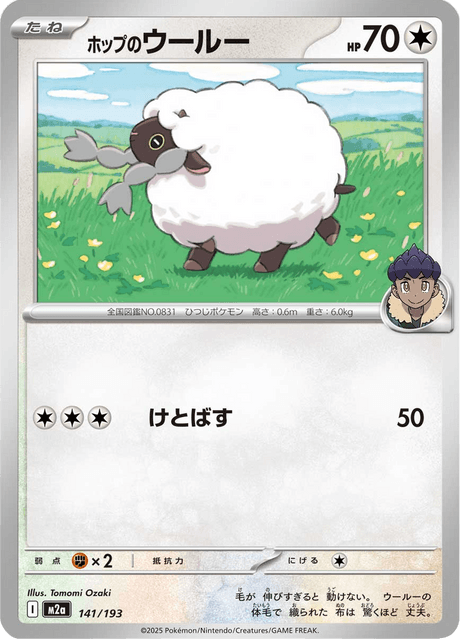 Hop's Wooloo 141/250 from Mega Dream ex