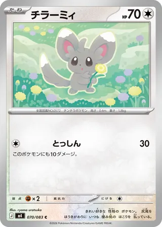 Minccino 70/120 from Ninja Spinner