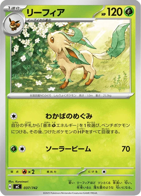 Leafeon 37/774 from Start Deck 100 Battle Collection