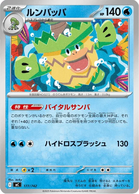 Ludicolo 177/774 from Start Deck 100 Battle Collection