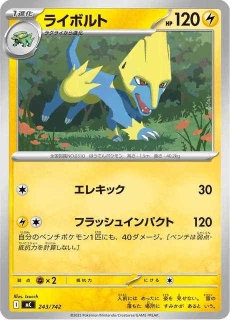 Manectric 243/774 from Start Deck 100 Battle Collection