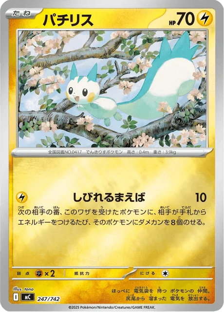 Pachirisu 247/774 from Start Deck 100 Battle Collection