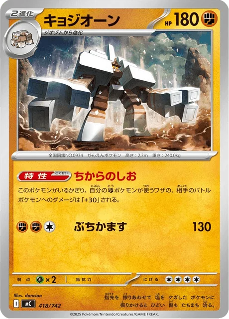 Garganacl 418/774 from Start Deck 100 Battle Collection