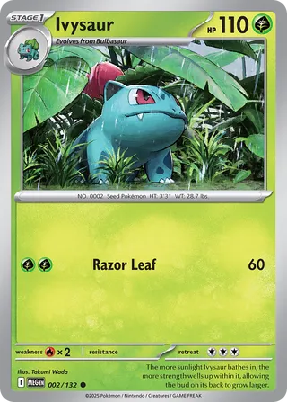 Ivysaur 2/188 from Mega Evolution
