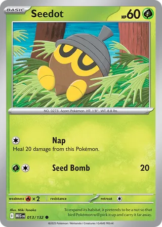 Seedot 13/188 from Mega Evolution