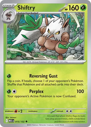 Shiftry 15/188 from Mega Evolution