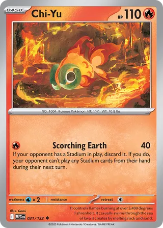 Chi-Yu 31/188 from Mega Evolution