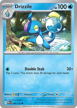 Drizzile 40/188 from Mega Evolution