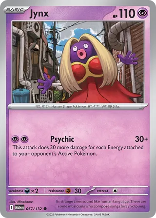 Jynx 57/188 from Mega Evolution