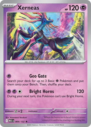 Xerneas 64/188 from Mega Evolution
