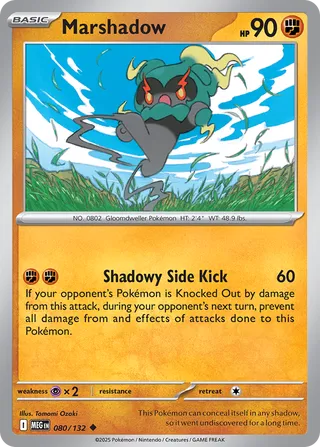 Marshadow 80/188 from Mega Evolution