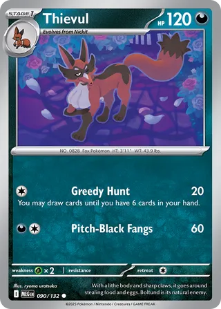 Thievul 90/188 from Mega Evolution