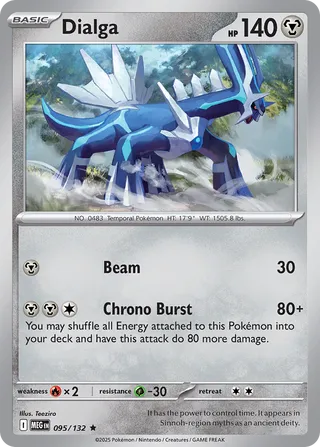 Dialga 95/188 from Mega Evolution