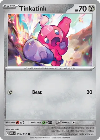 Tinkatink 96/188 from Mega Evolution