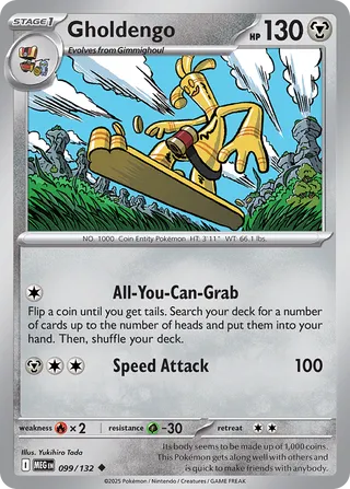 Gholdengo 99/188 from Mega Evolution